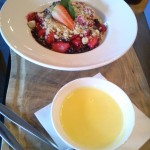 Afternoon snack at the Bathampton Mill