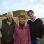M with his grandparents