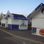 Typical English fare- Pastys, Fish n Chips, Jacket potatoes