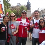 The Canadian crew