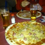 When in Italy...eat pizza!